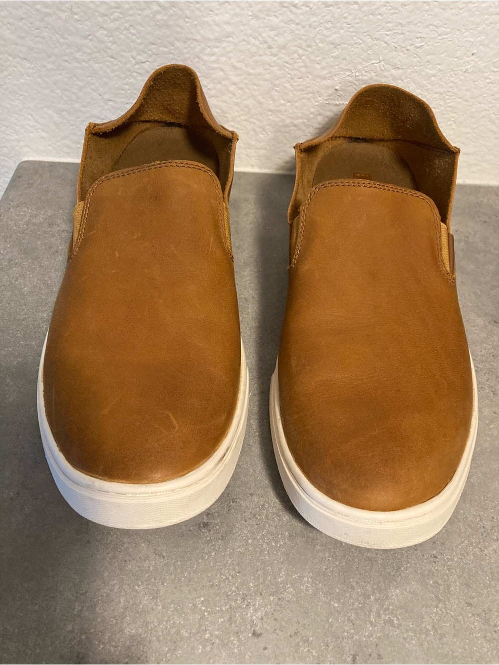 Olukai Leather Slip On